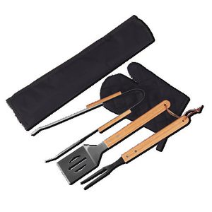 Apron With Bbq Set