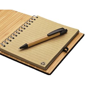 Bamboo Notebook & Pen
