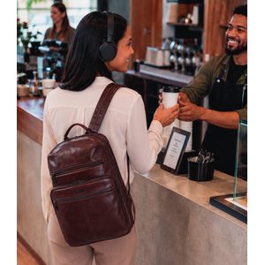Cellini Infinity Multi-Pocket Backpack With Scanstop