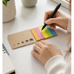 Holder With Sticky Notes