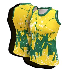 Ladies Crew Neck Vest Custom Design
