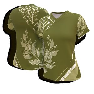 Ladies V-Neck T-shirt Custom Design
