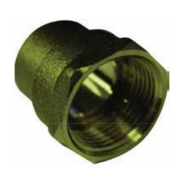 Brass Delcop Straight Coupler Female