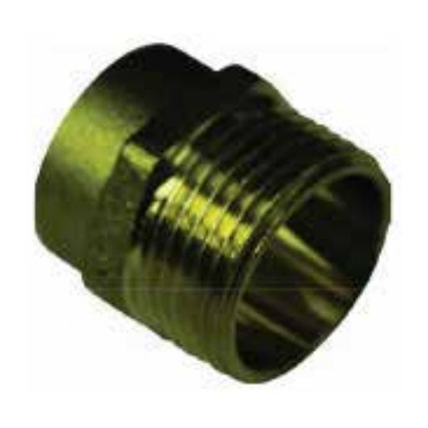 Brass Delcop Straight Coupler Male