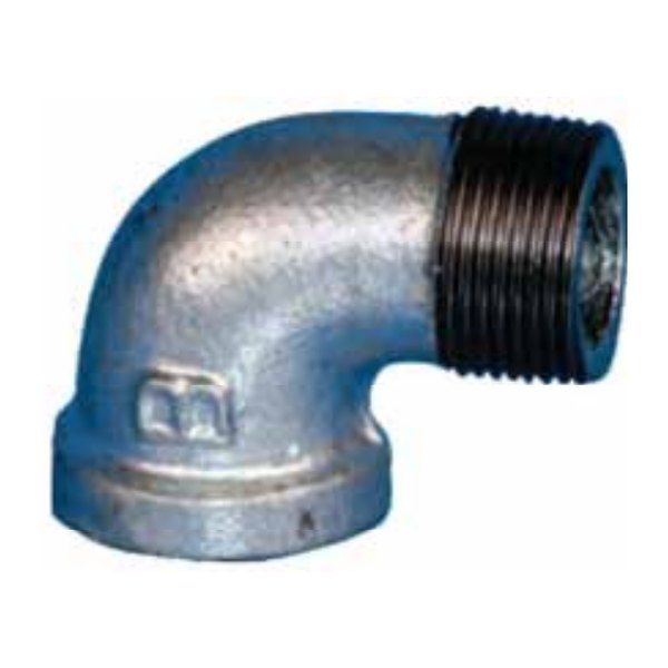 Galvanised 90° Elbow MXF