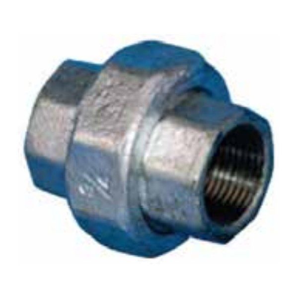 Galvanised Union - Flat Seat