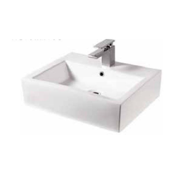 Vaal Weaver Countertop Basin - White