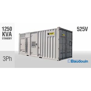 BPD1150S3-B-525V three-phase diesel generator, 1150 kVA