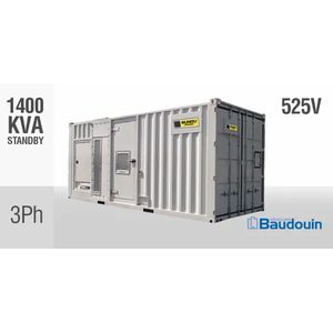 BPD1250S3-B-525V three-phase diesel generator, 1250 kVA