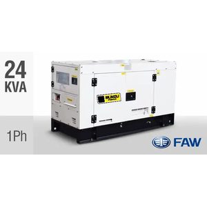 BPD24S single-phase silent generator, 26.4 kVA