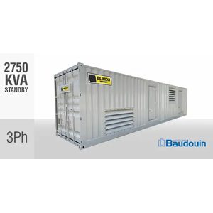 BPD2500S3-B three-phase diesel generator, 2500 kVA