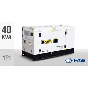BPD40S single-phase silent generator, 44 kVA