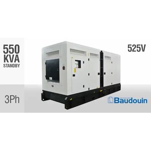 BPD500S3-B-525V three-phase diesel generator, 500 kVA