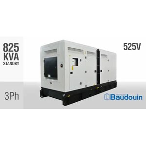 BPD750S3-B-525V three-phase diesel generator, 750 kVA