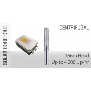 Solar borehole pump JCS4-4.0-166, 166m head