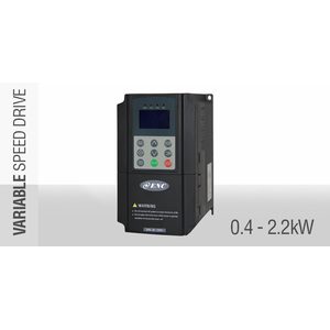 Variable speed drive, 0.75 kW, 380V