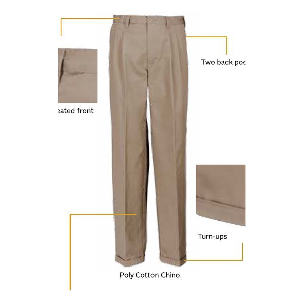 Poly Cotton Chino