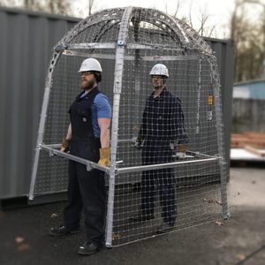 Kiln Safety Inspection Cage