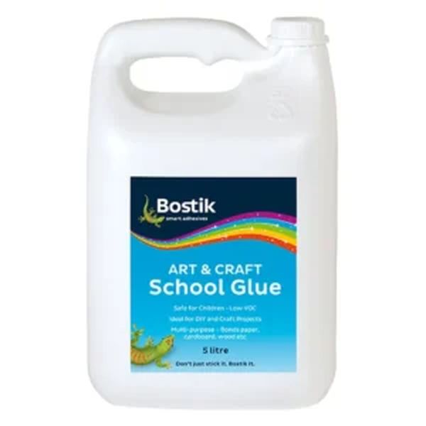 Bostik Art & Craft School Glue White 5 Litre