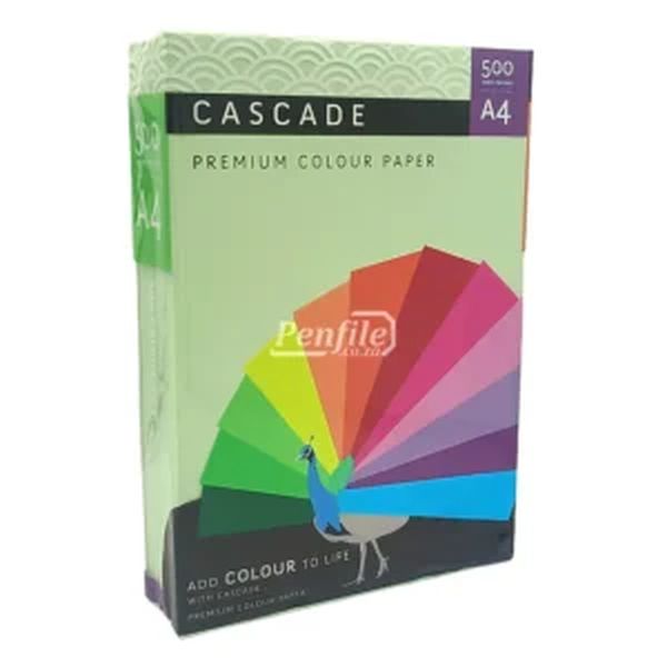 Cascade A4 Colour Paper 80gsm Ream 500 Sheets - Pastel Lagoon