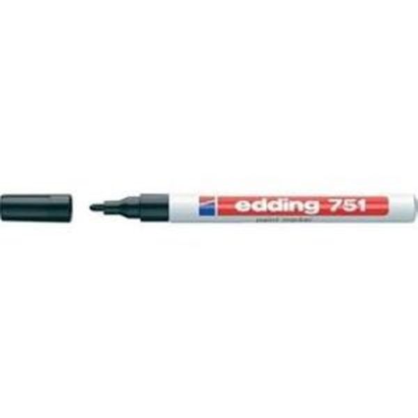 Edding E750 Paint Marker Bullet Point Medium Black