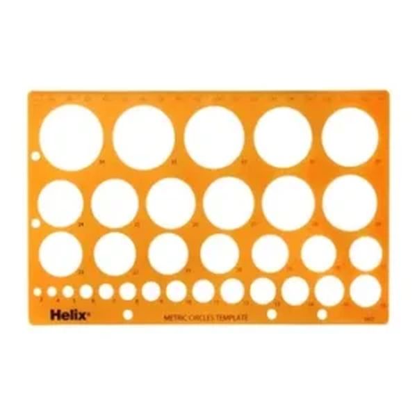 Helix Template Circle Stencil 32 Circle
