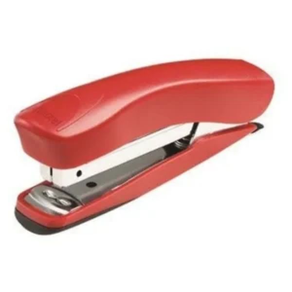 Rexel Juno 105 Half Strip Plastic Stapler 20 Sheet - Red