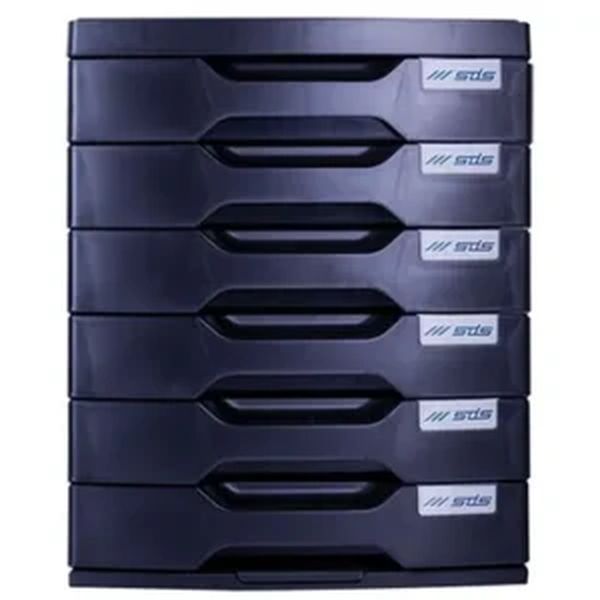 SDS 6 Desk Drawer Filing System Charcoal