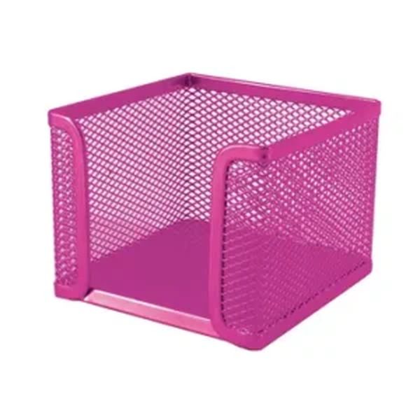 SDS Wire Mesh Cube Holder Pink