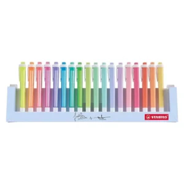 Stabilo Swing Cool Highlighters - Neon and Pastel Desk Set 18