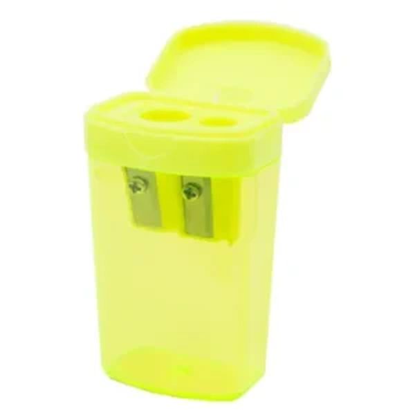 Treeline 2 Hole Tub Sharpener With Cap Yellow