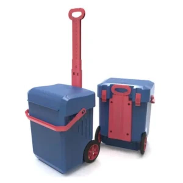 Weelie School Bag - Royal Red